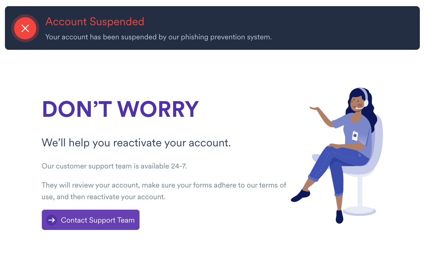 Reactivate Account